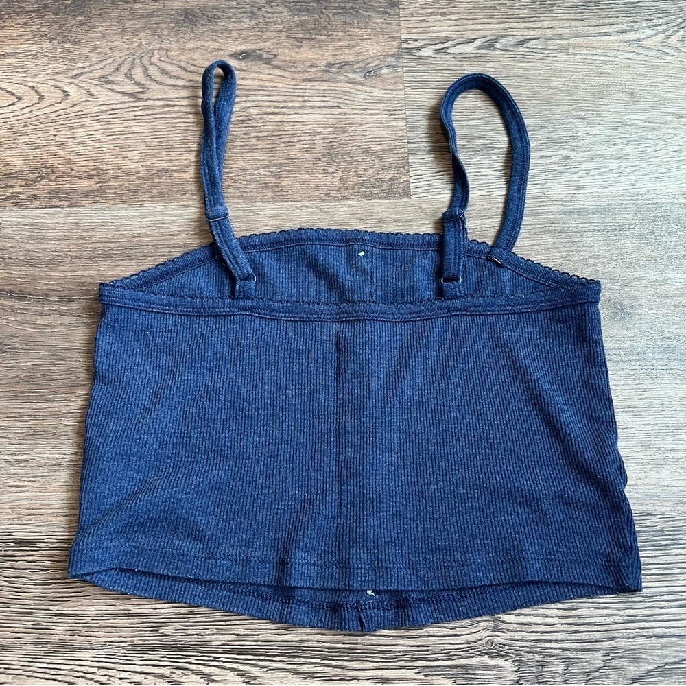 American Eagle Navy Blue Women's Top - Picture 2 of 3